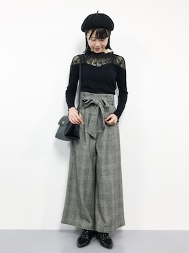 まるさん(レディース・161cm)の冬コーディネート