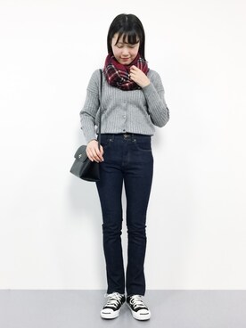 まるさん(レディース・161cm)の冬コーディネート