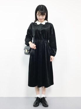 まるさん（レディース・161cm）の冬コーディネート