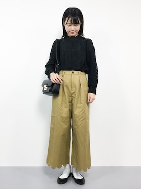 まるさん（レディース・161cm）の冬コーディネート