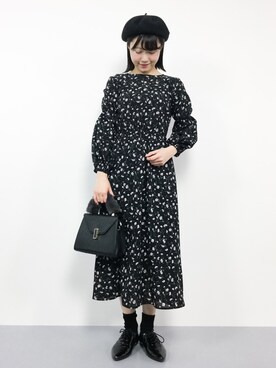 まるさん（レディース・161cm）の冬コーディネート