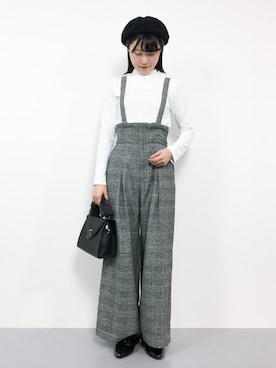 まるさん（レディース・161cm）の冬コーディネート