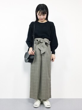 「夢展望（ユメテンボウ）のアイテム」を使った、まるさん（レディース・161cm）の冬コーディネート