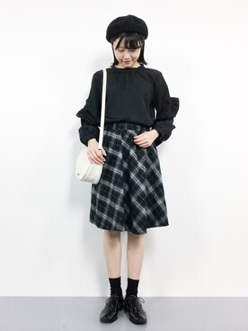 まるさん（レディース・161cm）の冬コーディネート