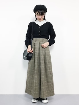 まるさん（レディース・161cm）の冬コーディネート