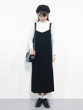 まるさん（レディース・161cm）の冬コーディネート