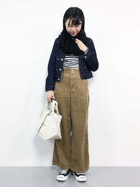 まるさん（レディース・161cm）の冬コーディネート