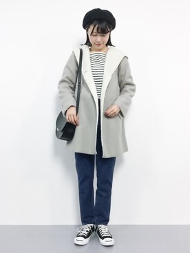 まるさん(レディース・161cm)の冬コーディネート
