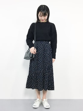 まるさん（レディース・161cm）の冬コーディネート