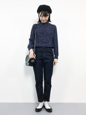 まるさん（レディース・161cm）の冬コーディネート