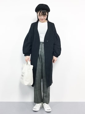 まるさん(レディース・161cm)の冬コーディネート