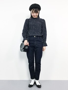 まるさん（レディース・161cm）の冬コーディネート