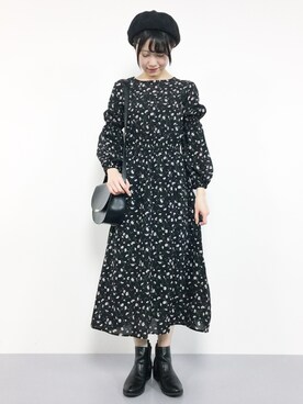 まるさん（レディース・161cm）の冬コーディネート