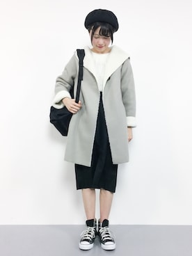 まるさん(レディース・161cm)の冬コーディネート