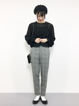 「CLEARIMPRESSION （クリアインプレッション）のアイテム」を使った、まるさん（レディース・161cm）の冬コーディネート