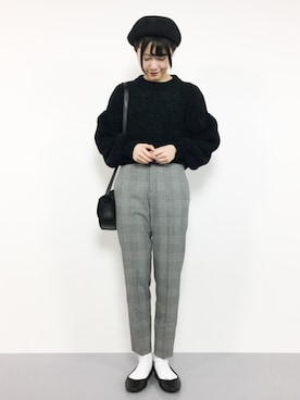 「CLEARIMPRESSION （クリアインプレッション）のアイテム」を使った、まるさん（レディース・161cm）の冬コーディネート