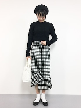 まるさん（レディース・161cm）の冬コーディネート