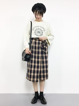まるさん(レディース・161cm)の冬コーディネート