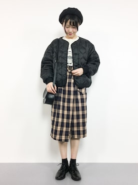 まるさん(レディース・161cm)の冬コーディネート