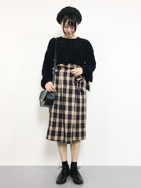 まるさん(レディース・161cm)の冬コーディネート