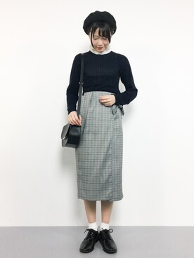 まるさん(レディース・161cm)の冬コーディネート
