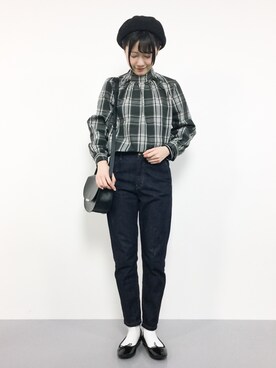 まるさん（レディース・161cm）の冬コーディネート