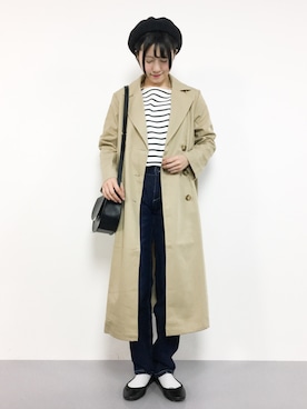 まるさん（レディース・161cm）の冬コーディネート