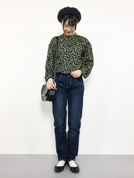 まるさん（レディース・161cm）の冬コーディネート