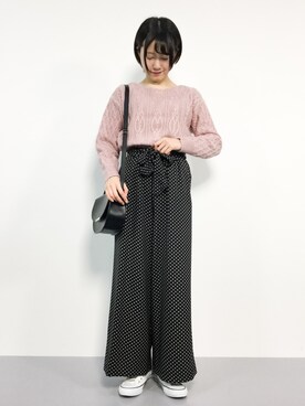 まるさん（レディース・161cm）の冬コーディネート