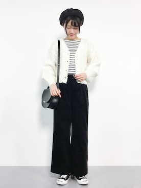 まるさん（レディース・161cm）の冬コーディネート