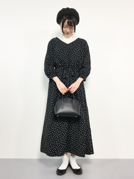 まるさん（レディース・161cm）の冬コーディネート