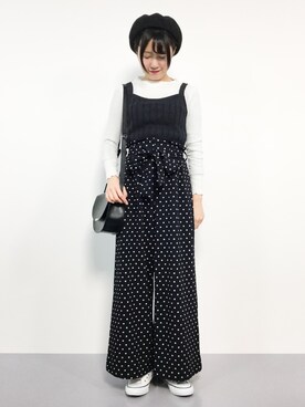 まるさん（レディース・161cm）の冬コーディネート