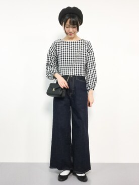 まるさん（レディース・161cm）の冬コーディネート