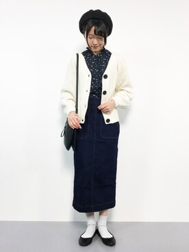 まるさん(レディース・161cm)の冬コーディネート