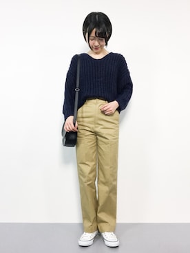 まるさん（レディース・161cm）の冬コーディネート