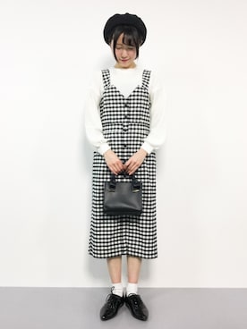 まるさん(レディース・161cm)の冬コーディネート