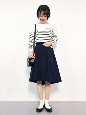 まるさん（レディース・161cm）の冬コーディネート