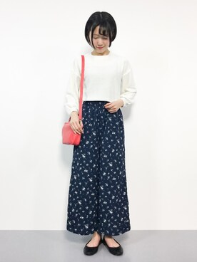 まるさん（レディース・161cm）の冬コーディネート