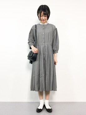 まるさん（レディース・161cm）の冬コーディネート