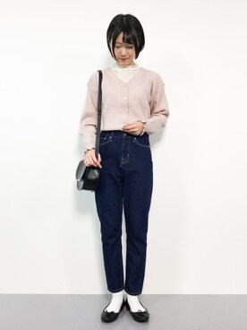 まるさん（レディース・161cm）の冬コーディネート