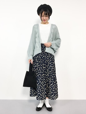 まるさん(レディース・161cm)の冬コーディネート