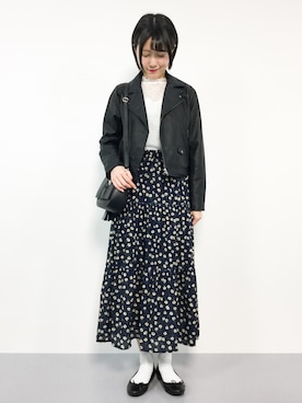 まるさん（レディース・161cm）の冬コーディネート