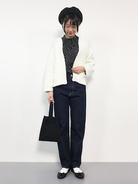 まるさん（レディース・161cm）の冬コーディネート