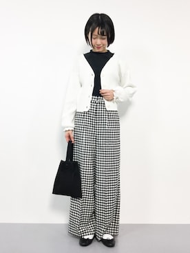 まるさん（レディース・161cm）の冬コーディネート