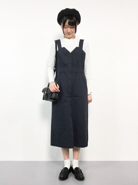 まるさん（レディース・161cm）の冬コーディネート