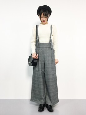 まるさん（レディース・161cm）の冬コーディネート