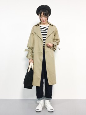 まるさん（レディース・161cm）の冬コーディネート