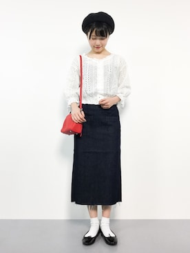 まるさん（レディース・161cm）の春コーディネート