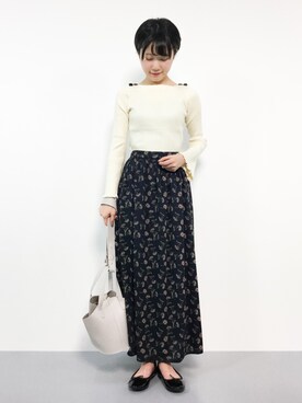 まるさん（レディース・161cm）の春コーディネート