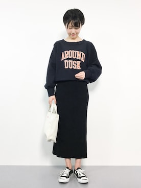 まるさん（レディース・161cm）の春コーディネート